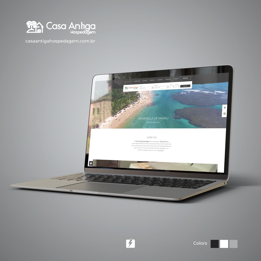 A aconchegante @casaantigahospedagem acaba de receber um upgrade visual no seu site pelos criativos do Site Relâmpago. Confira em www.casaantigahospedagem.com.br
#taipubahia #bahia #Sites #sitepousadas