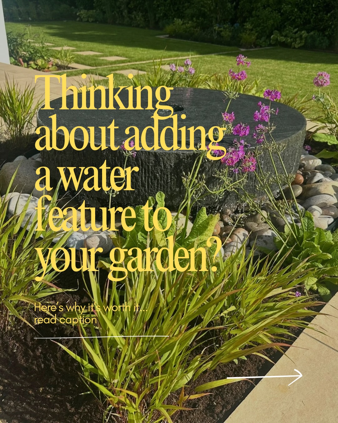 💧 Thinking about adding a water feature to your garden? Here’s why it’s worth it…
Water features do more than just look good — they completely transform how a garden feels and functions. From modern fountains to natural ponds and rills, they create a calming focal point that instantly elevates outdoor spaces.
✨ The gentle sound of running water helps reduce stress and masks background noise
🐦 Attracts birds, pollinators and wildlife
🏡 Adds structure, flow and a premium design feature
🌿 Helps create a cooler, more comfortable microclimate in summer
🌙 Looks incredible day and night with the right lighting
Whether you’re designing a peaceful retreat, an entertaining space, or a standout feature garden, a well-planned water element brings balance, movement and atmosphere to your outdoor space. Here’s some photos of water features we’ve added to clients gardens that really add value to the garden.
📩 Thinking about adding one to your garden this season? Get in touch and let’s design something special.
#GardenDesign #WaterFeatures #OutdoorLiving #LandscapeDesign #GardenInspiration ScottishGardens LuxuryLandscaping