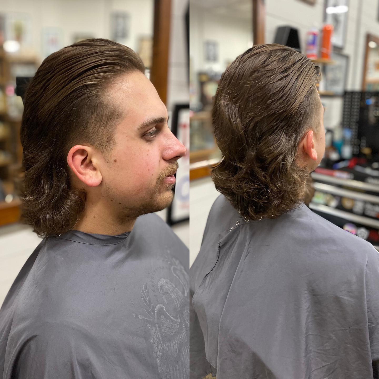 Looks like it is another #mulletmonday
Cut by @hellboundbarber
#bridgecitybarber #mullethaircut #yqlbarber #lethbridgebarbershop #yql #lethbridge #menshair