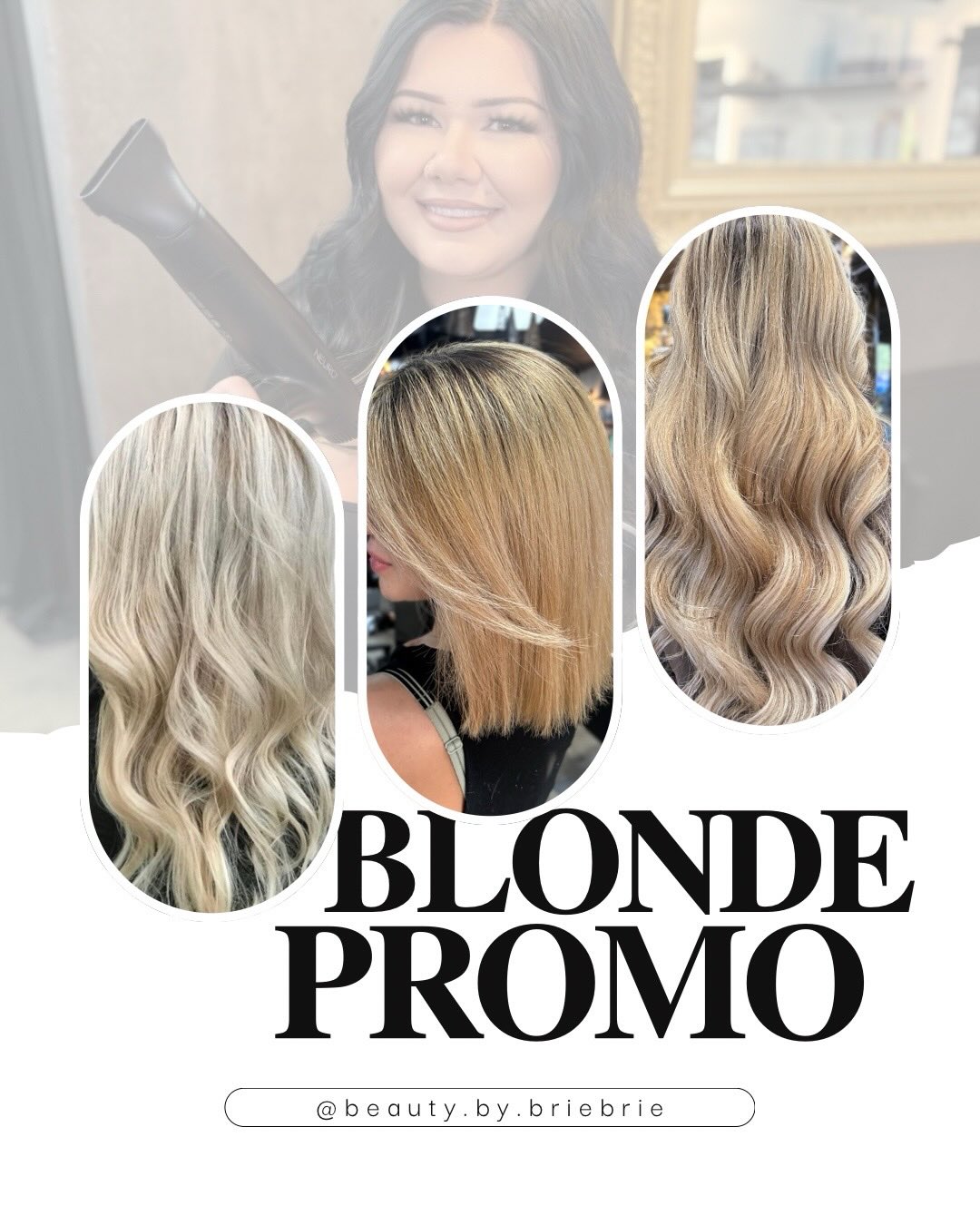 ✨ BRYANNA’S BLONDING PROMO ✨
Ready for brighter, softer, dimensional blonde? For a limited time, book any blonding service with Bryanna and receive a FREE hydrating conditioning treatment ✨💧
This is the perfect opportunity to refresh your blonde while giving your hair the extra nourishment it deserves. Bryanna specializes in creating luminous, seamless blondes that feel soft, healthy, and effortlessly glam — because maintaining integrity is just as important as achieving brightness.
This special is available through the end of March, and appointments are limited. Don’t miss your chance to glow a little brighter this season 💫
And make sure to follow @beauty.by.briebrie
You can either message @beauty.by.briebrie directly, message us, or call the salon!