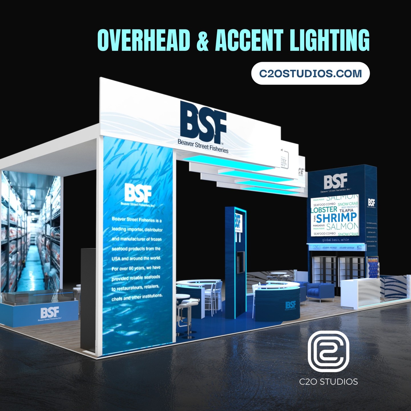 💡Light boxes, back lighting, overhead lighting, accent lighting, decorative lighting; it's all available for consideration to make your tradeshow exhibit shine on the crucial content or places of action you want visitors to notice. Whether your booth is smaller or more substantial, we'll design an illuminated display that gets results!
Let’s collaborate to achieve impressive results!
📞 313-207-7614
🌐 https://www.c2ostudios.com/
#tradeshowlighting #tradeshowboothlighting #lightbox #backlighitng #overheadlighting #acdentlighting #illuminated #tradeshowboothdesign #tradeshowexhibitdesign #tradeshowboothbuilder #tradeshowexhibitbuilder