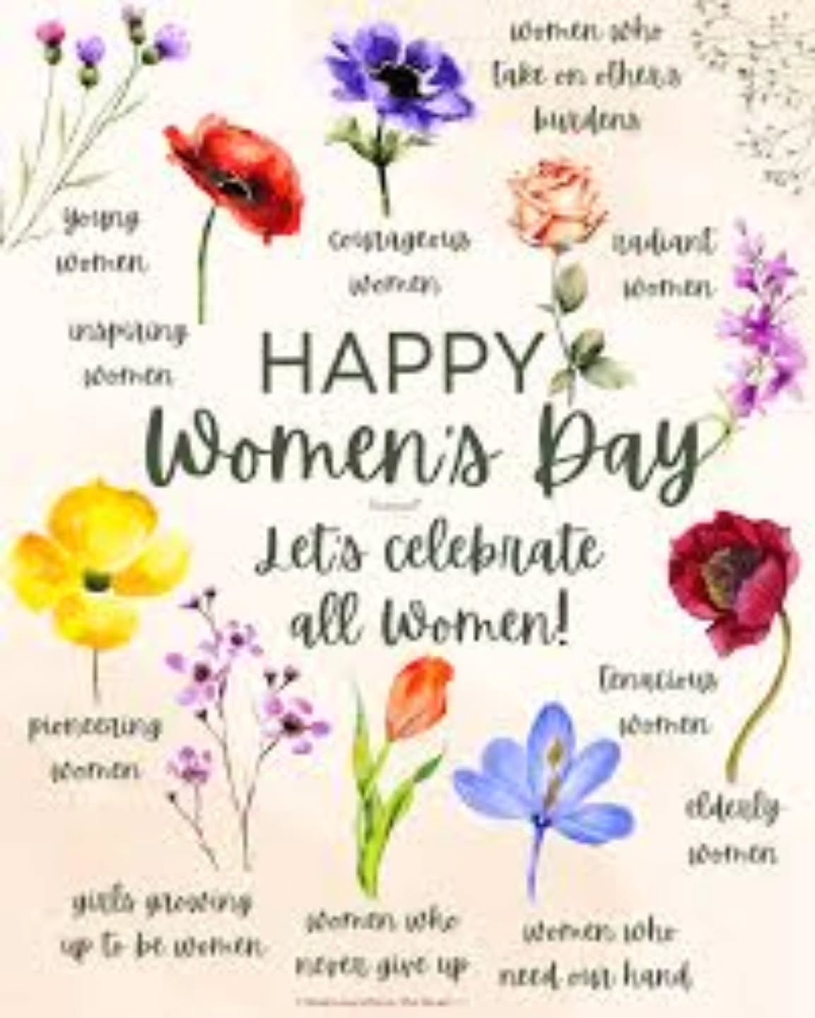 Happy International Womens Day. We see you, we celebrate you!