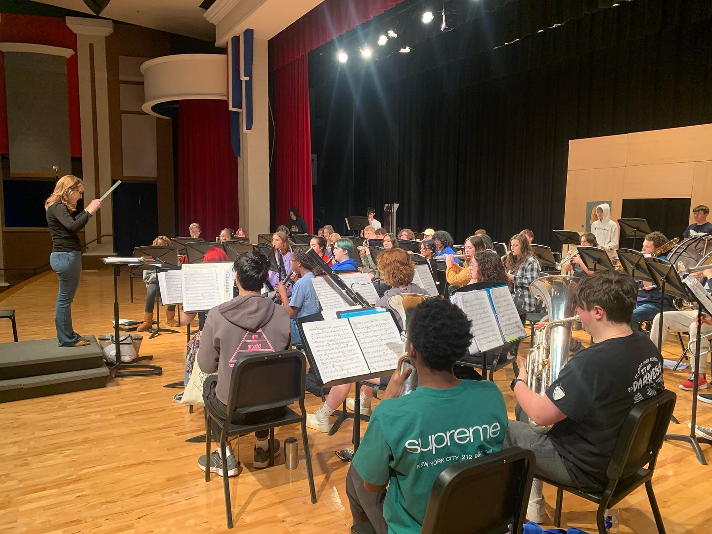 Our students in the Wind Symphony and Wind Ensemble had a great Symphonic Camp this past weekend! Thanks to our coaches and clinicians for all their help in assisting us on helping our bands improve!