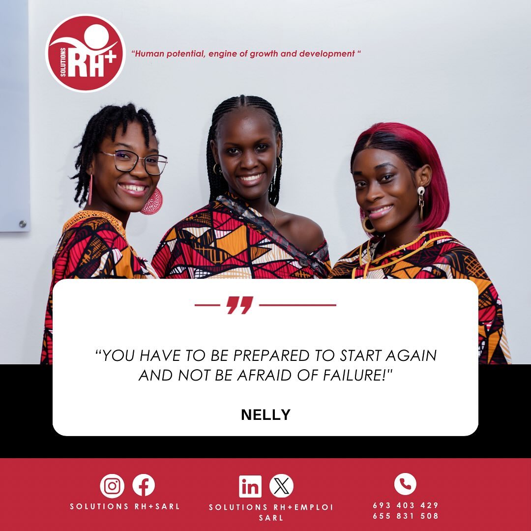 ☀️BONJOUR LUNDI !
✨La société SOLUTIONS RH+ Sarl vous souhaite une semaine performante dans votre milieu professionnel par ce conseil qui nous est donné par Nelly.
#POTENTIELHUMAIN #ressourceshumaines #RH #MONDAYMOTIVATION #quote
☀️HELLO MONDAY !
✨SOLUTIONS RH+ Sarl wishes you a successful week in your workplace with this advice from Miss Nelly .
#HUMANPOTENTIAL #humanresources #HR #MONDAYMOTIVATION #quote