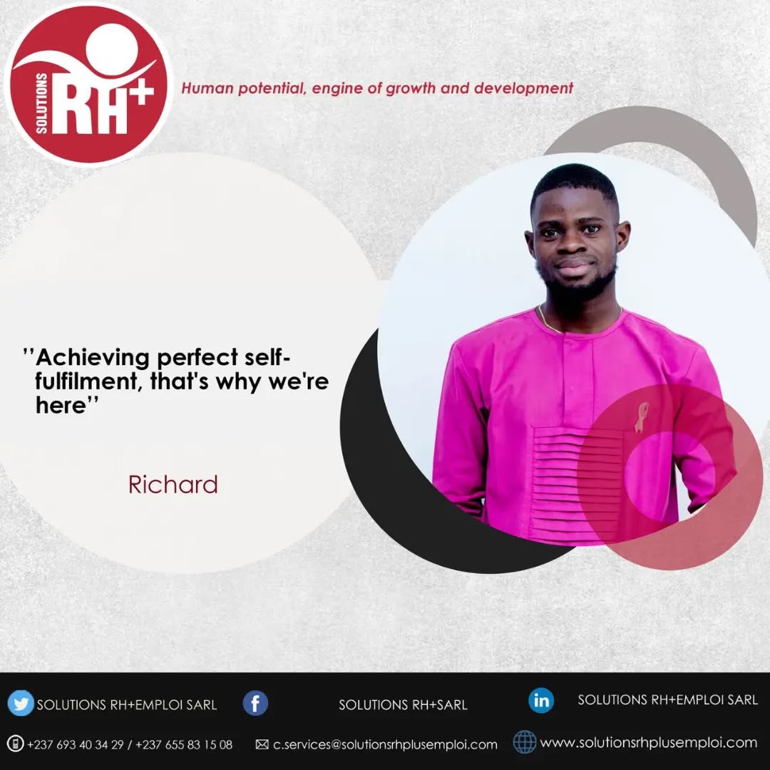 ☀️BONJOUR LUNDI !
✨La société SOLUTIONS RH+Sarl vous souhaite une semaine performante dans votre milieu professionnel par ce conseil qui nous est donné par Richard .
#POTENTIELHUMAIN #ressourceshumaines #RH #MONDAYMOTIVATION #quote
☀️HELLO MONDAY !
✨SOLUTIONS RH+ Sarl wishes you a successful week in your workplace with this advice from Richard.
#HUMANPOTENTIAL #humanresources #HR #MONDAYMOTIVATION #quote