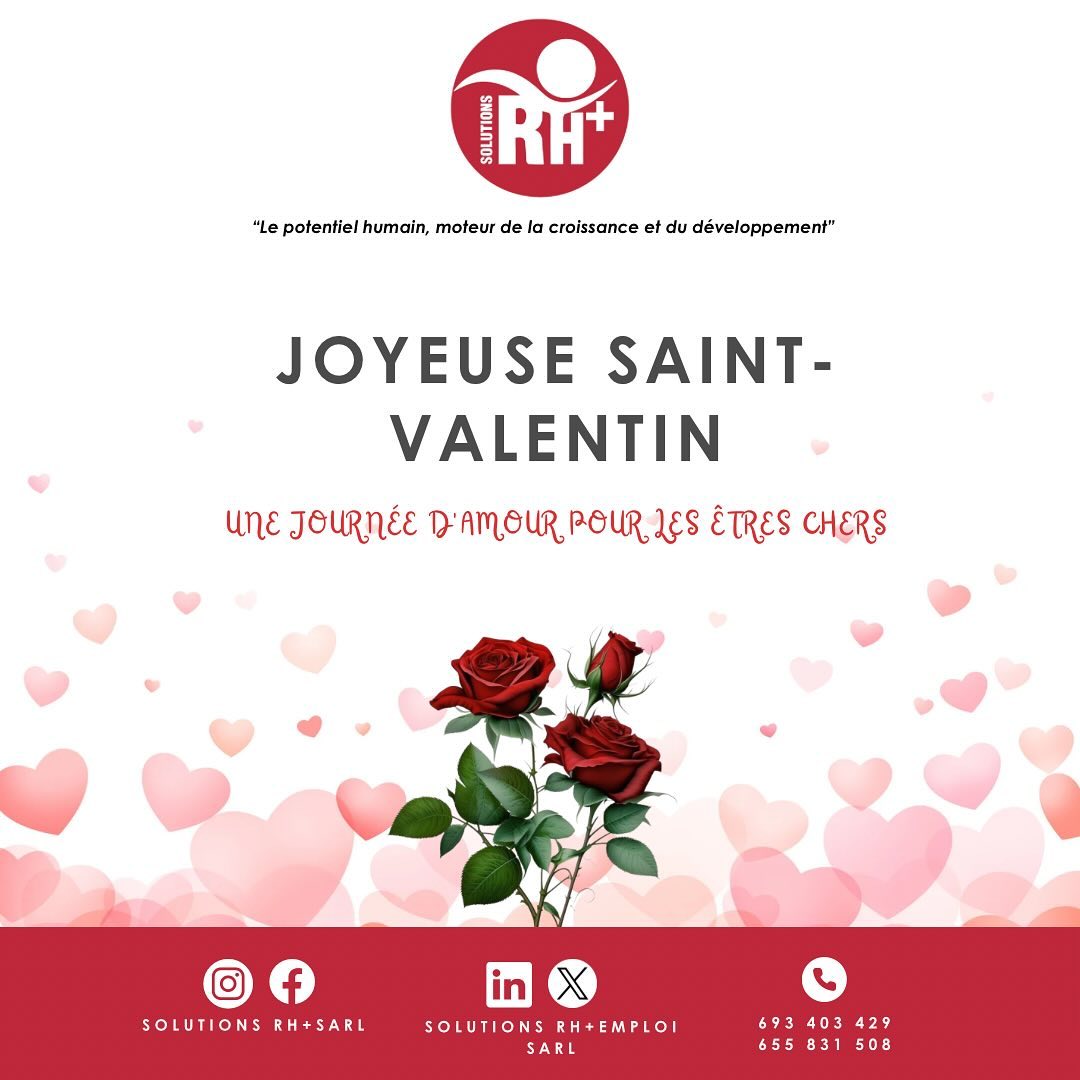 Nous vous souhaitons une Heureuse fête de la Saint-Valentin à tous ! 💕
We wish you all a Happy Valentine’s Day !💕