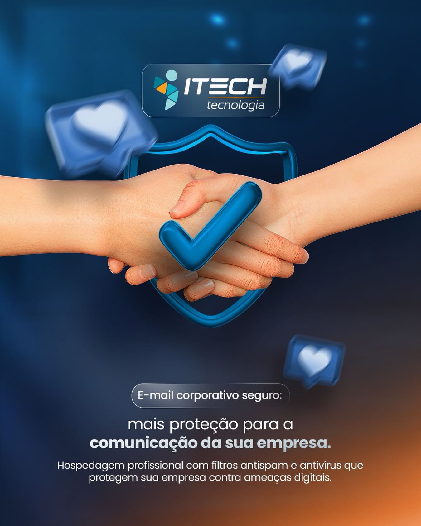 O e-mail corporativo é uma das principais ferramentas de comunicação de qualquer empresa. Por isso, contar com uma hospedagem segura faz toda a diferença para proteger dados, evitar ataques e manter a produtividade do seu time.
Com proteção antispam e antivírus integrada, sua empresa reduz riscos, evita mensagens maliciosas e garante uma comunicação muito mais confiável no dia a dia.
.
.
.
#tecnologia #segurancadigital #emailcorporativo #inovacao #infraestrutura