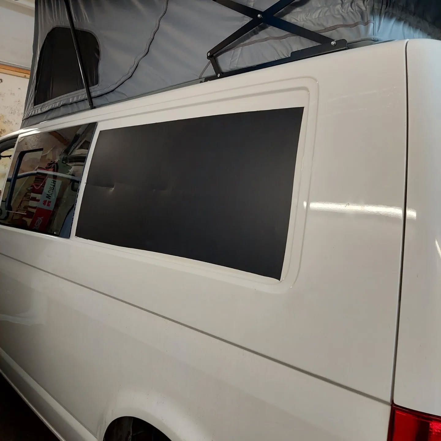 Hochzeit zwischen Schlafdach und Transporter😀