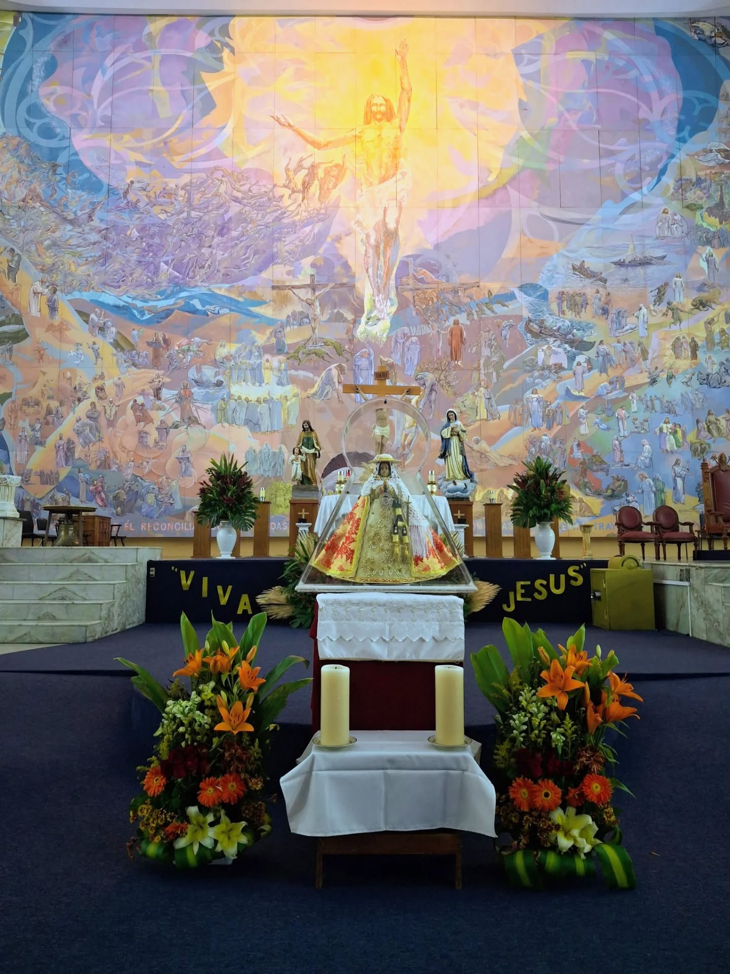 Nos vestimos de gala para acompañar las ceremonias de tu parroquia para las visitas más bellas 🙏🏻
¡Consulta nuestra agenda!
🎶 Será un gusto cantar para la Virgen en tu templo 🎶
Ezequiel Música Sagrada para tus ceremonias religiosas.
#Coroparamisas #Orquesta #Cantosreligiosos #VisitadelaVirgen #MaríamadredeDios