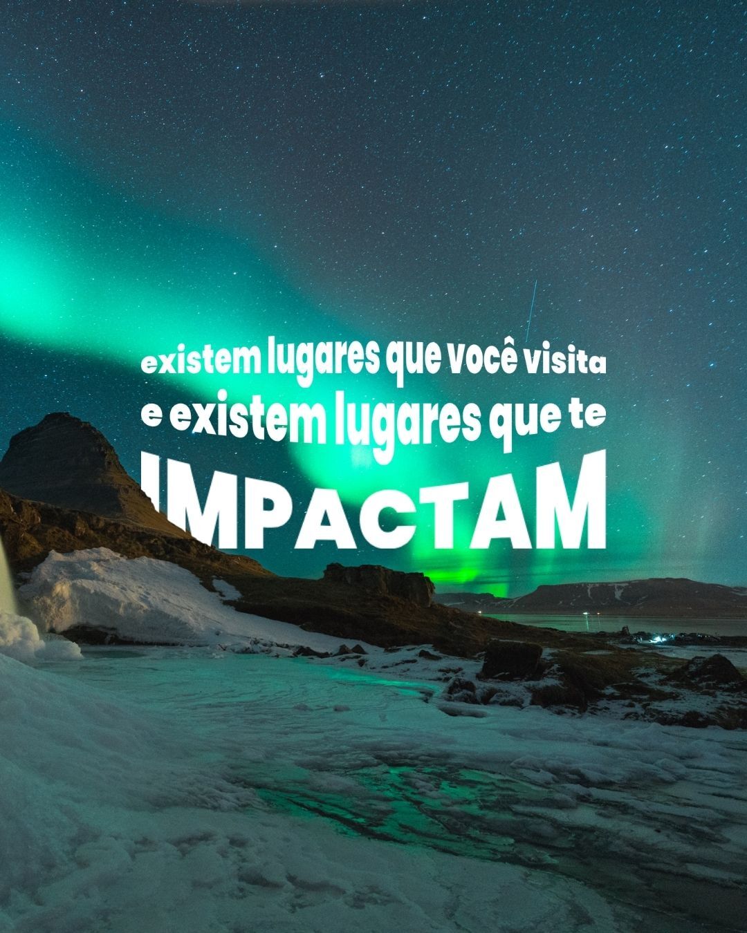 Existem viagens bonitas.
E existem viagens que mudam a sua forma de ver o mundo.
A Islândia não é cenário —
é força, intensidade e presença.
Um destino que te tira do conforto
e te mostra o quanto o diferente é necessário.
Nem toda viagem precisa ser confortável.
Algumas precisam ser marcantes.