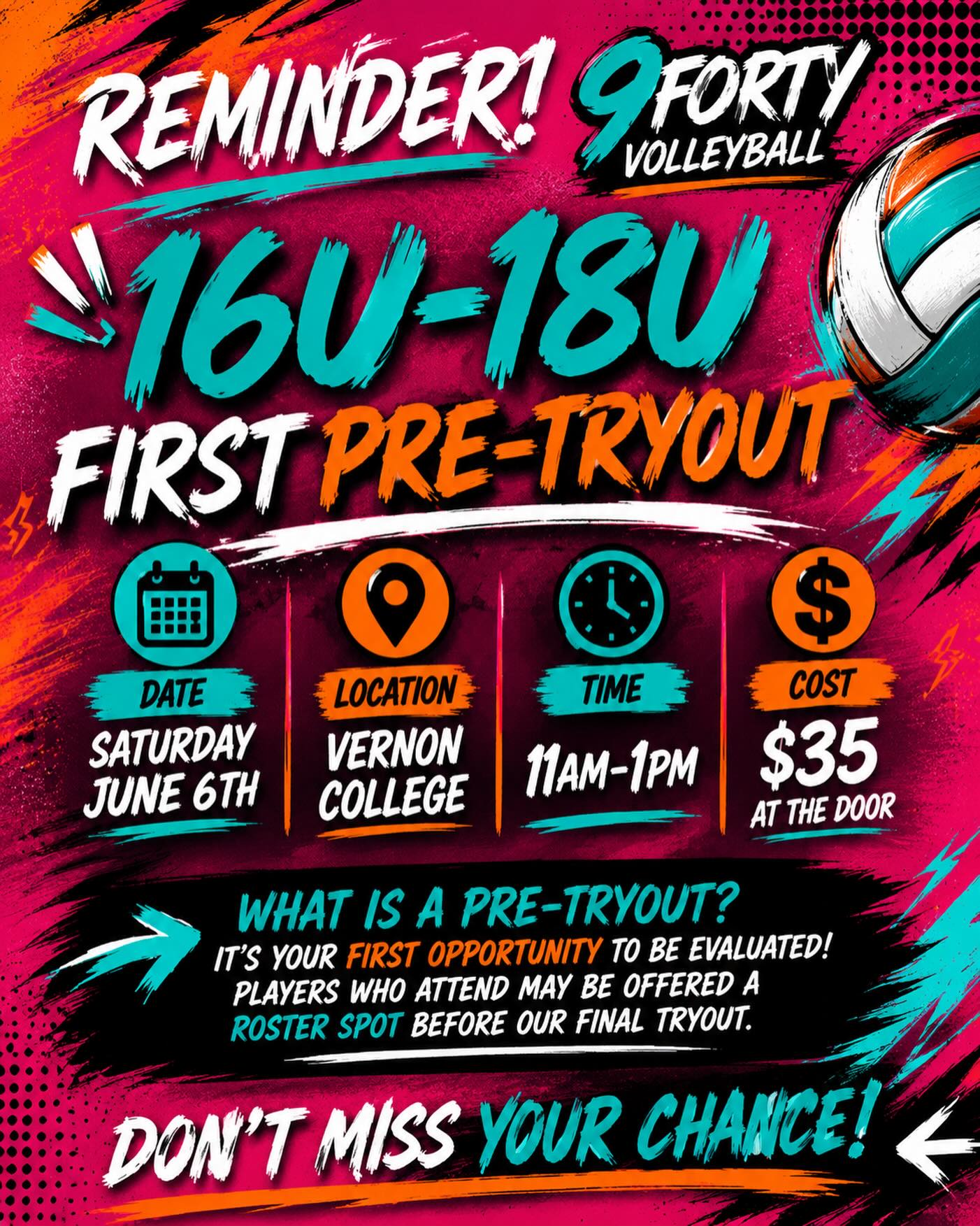9forty alumni, please spread the word to your former high school teams! We have some of your favorite teammates coming back๐
