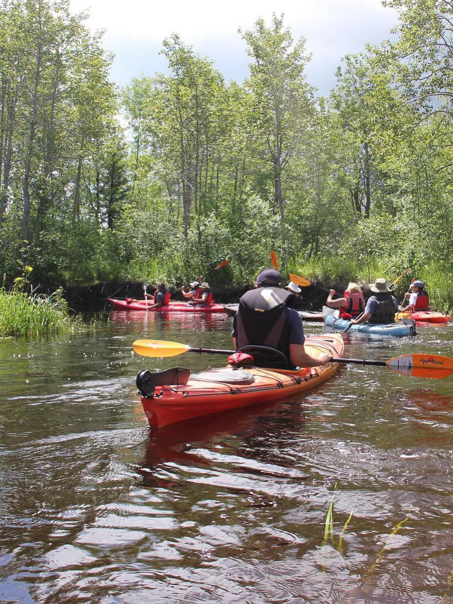 There are still spots on the following tours in the next little while: the June 12 Willow Creek tour, June 27 Icelandic River History Tour, the June 28 Yoga Kayak Tour, the June 30 Strawberry Moon Tour, the July 1 Canada Day Fireworks Tour, and a couple spots on the July 4 Matheson Island Tour. I am also taking bookings for the July 11 Icelandic River History tour, which will be the last time that we will do this tour this year. Finally the only multi day tour that PSKA runs is the Little Limestone Lake tour from July 17-19. There are still a couple spots left there if you want in!
Spots on these tours can be booked on the PSKA website under the Calendars tab.
Join in on the fun! See you on the water!