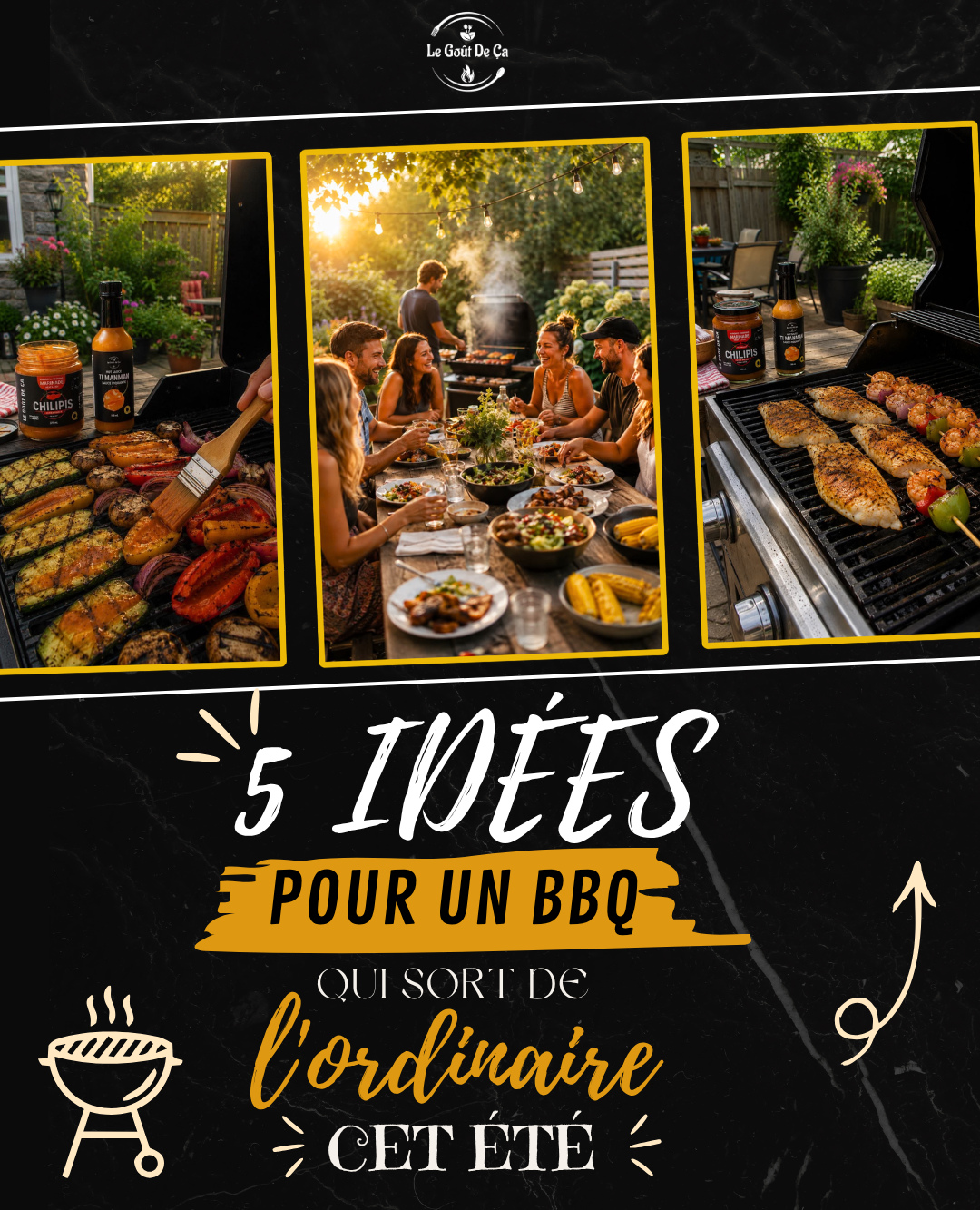 ☀️ L'été est enfin là… et le BBQ devient officiellement la cuisine préférée de la saison!
Que ce soit pour un souper rapide en semaine ou une soirée entre amis, il suffit parfois d'une bonne marinade ou d'une sauce bien choisie pour transformer un repas tout simple en un vrai coup de cœur. 🔥
Nos marinades sont parfaites pour faire mariner vos viandes, poissons ou légumes avant la cuisson, mais aussi pour les badigeonner directement sur le BBQ afin d'ajouter encore plus de saveur.
Et nos sauces piquantes? Quelques gouttes suffisent pour relever un burger, des tacos, des grillades… ou même pour servir de trempette selon vos envies. 🌶️
Parce qu'au final, le meilleur BBQ, c'est celui qui rassemble tout le monde autour de la table… avec des saveurs dont on se souvient.
Quel est le premier repas que vous cuisinez dès que le BBQ est sorti? 🍔
#barbecue #grill #meat
#summertime
#faitmaison
#recipes