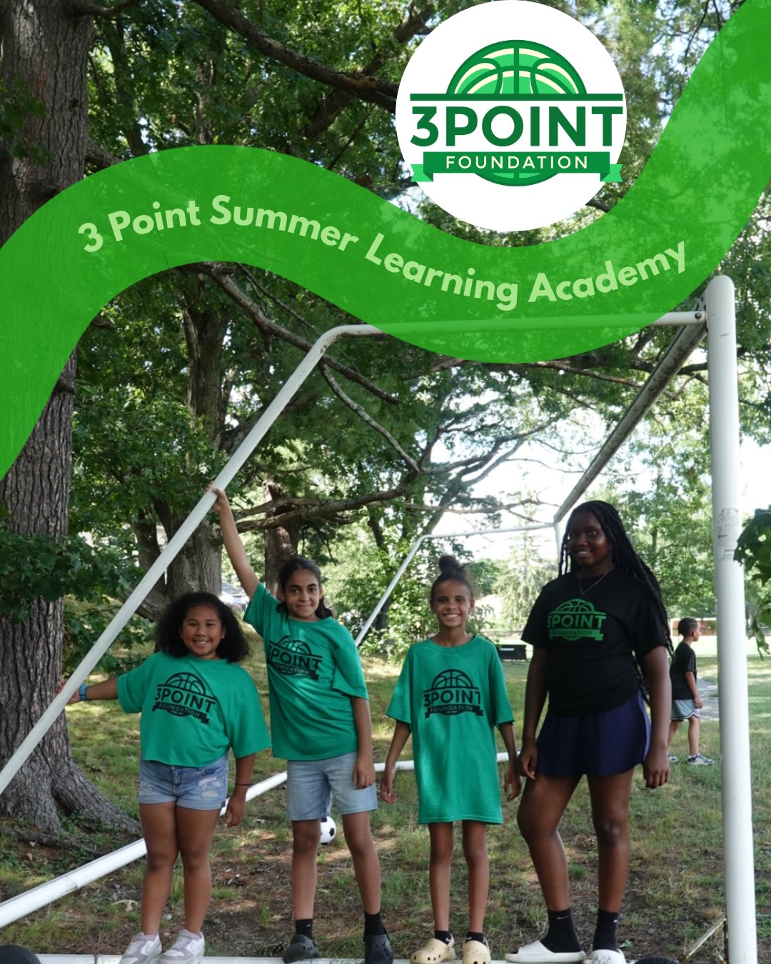 Another great start to a week of learning, growing, and having fun at the 3Point Foundation’s Summer Learning Academy! Our students spent the week strengthening their academic skills in the classroom while also building teamwork, confidence, and leadership on the basketball court. #3PointFoundation #SummerLearningAcademy #StudentSuccess #BostonYouth #Basketball