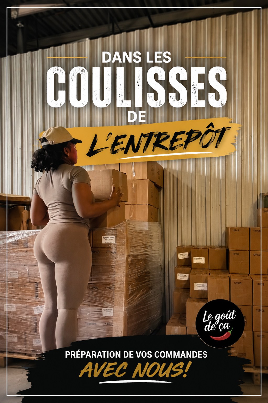 💛 Merci du fond du cœur!
Grâce à vous, notre promotion de 50 % de rabais a été un véritable succès! 🥹
Chaque commande représente énormément pour nous. Voir autant de personnes choisir les produits Le Goût de Ça, c'est une immense source de motivation pour toute notre équipe. ❤️
Aujourd'hui, on vous ouvre les portes de notre entrepôt pour vous montrer un petit aperçu des coulisses et de la préparation de vos commandes. 📦✨
Si vous n'avez pas encore eu l'occasion de découvrir nos sauces et marinades, il n'est jamais trop tard pour goûter à la différence! 🌶️
🛒 Commandez directement sur notre site : www.legoutdeca.com
🔗 Le lien se trouve aussi dans notre bio.
Encore une fois, merci pour votre confiance et votre soutien. C'est grâce à vous que Le Goût de Ça continue de grandir! 💛