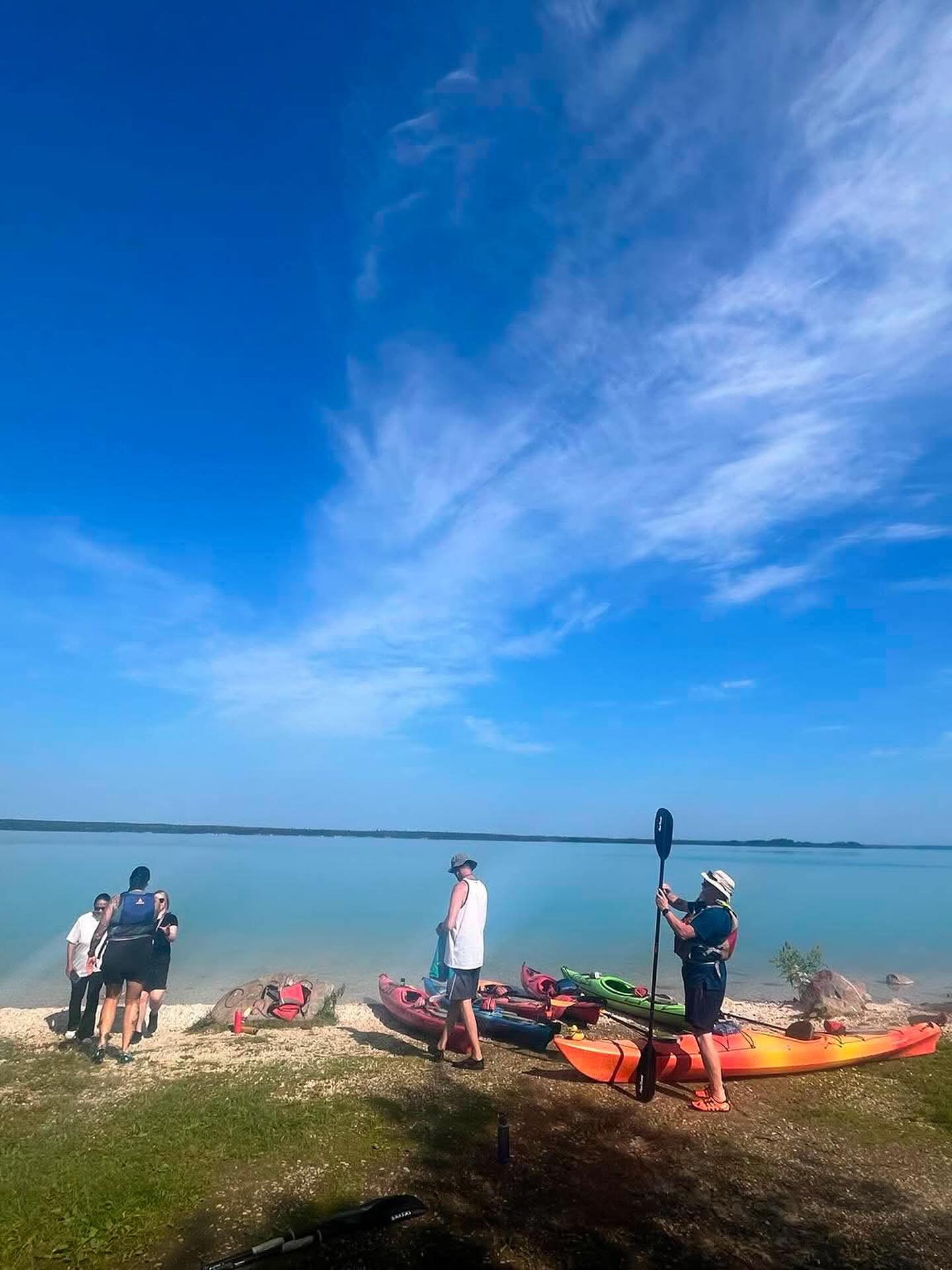 Just returned from Little Limestone Lake with an amazing group of explorers. It doesn’t take long while paddling on this unique and sacred body of water to start noticing that you breathe, different, think different, and feel different. What is also special is the way you can share it with others, discovering the lake together over a three day trip. If you are needing a getaway to reset, connect with nature, eat good food, relax, and laugh with friends, there is still room on the September 11-13 Little Limestone Lake kayak tour. See you on the water! Previous lake kayaking experience required.