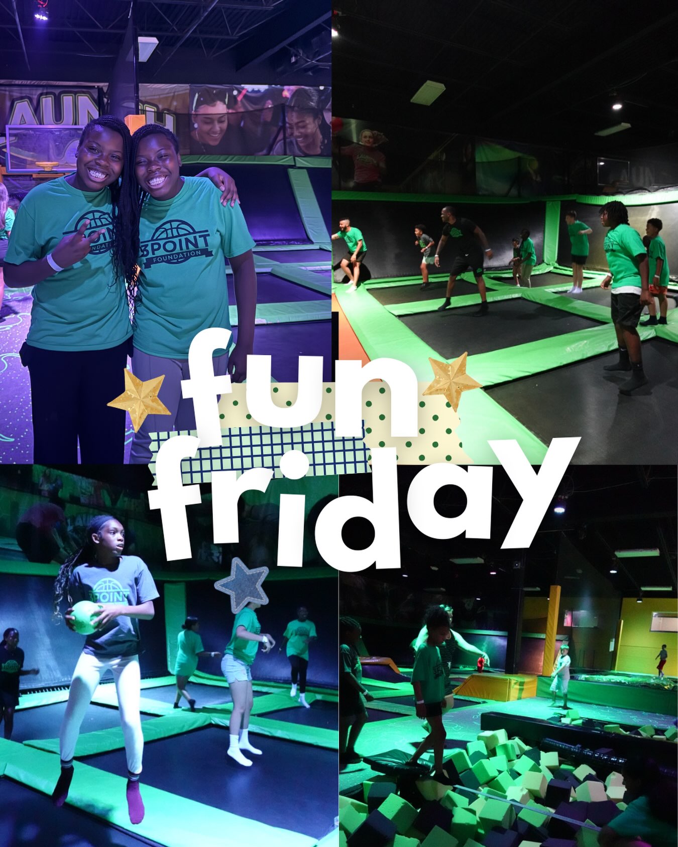 LAUNCHing into the weekend this past Fun Friday! Our campers had an amazing time at Launch trampoline park, sharing laughs and making memories. #FunFriday #SummerLearningAcademy #3PointFoundation #BostonYouth
