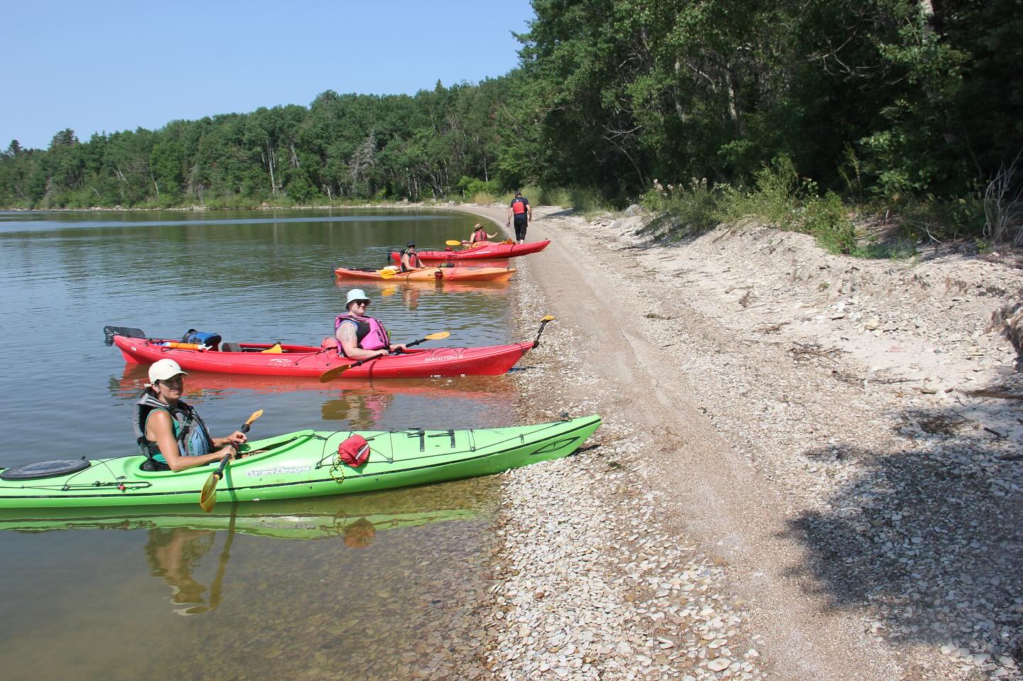 It might be August, but summer is far from over and there are many opportunities still to get on the water to get your nature and paddling fix! Willow Creek tours will be running on August 5th, 14th, 16th, 19th, and 23rd. The Perseid Meteor Shower kayak tour still has room on August 14. There is one spot left on the Pinawa Dam kayak tour on August 15. There are a few spots left on the August 22nd Matheson Island kayak tour. Three spots are left on the August 30 Yoga kayak tour, and a few spots left on the September 11-13 Little Limestone Lake multi day tour. And there is still room on the Lone Island Lake tour on September 19th. All tours can be booked on the PSKA website. See you on the water!