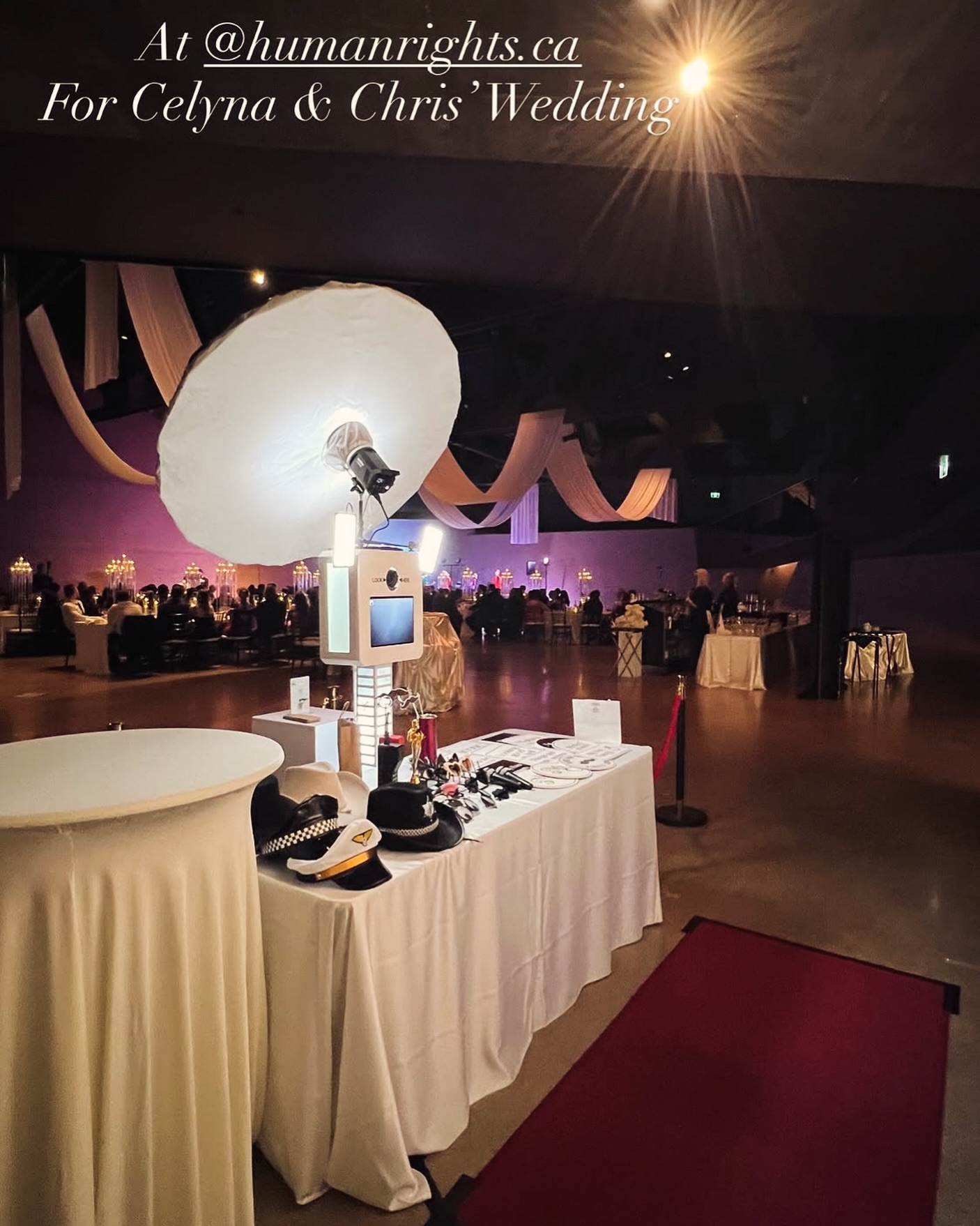 Photo booth setup for Celyna & Chris’ Wedding at the CMHR
.
.
.
#winnipegphotobooth #weddingphotobooth