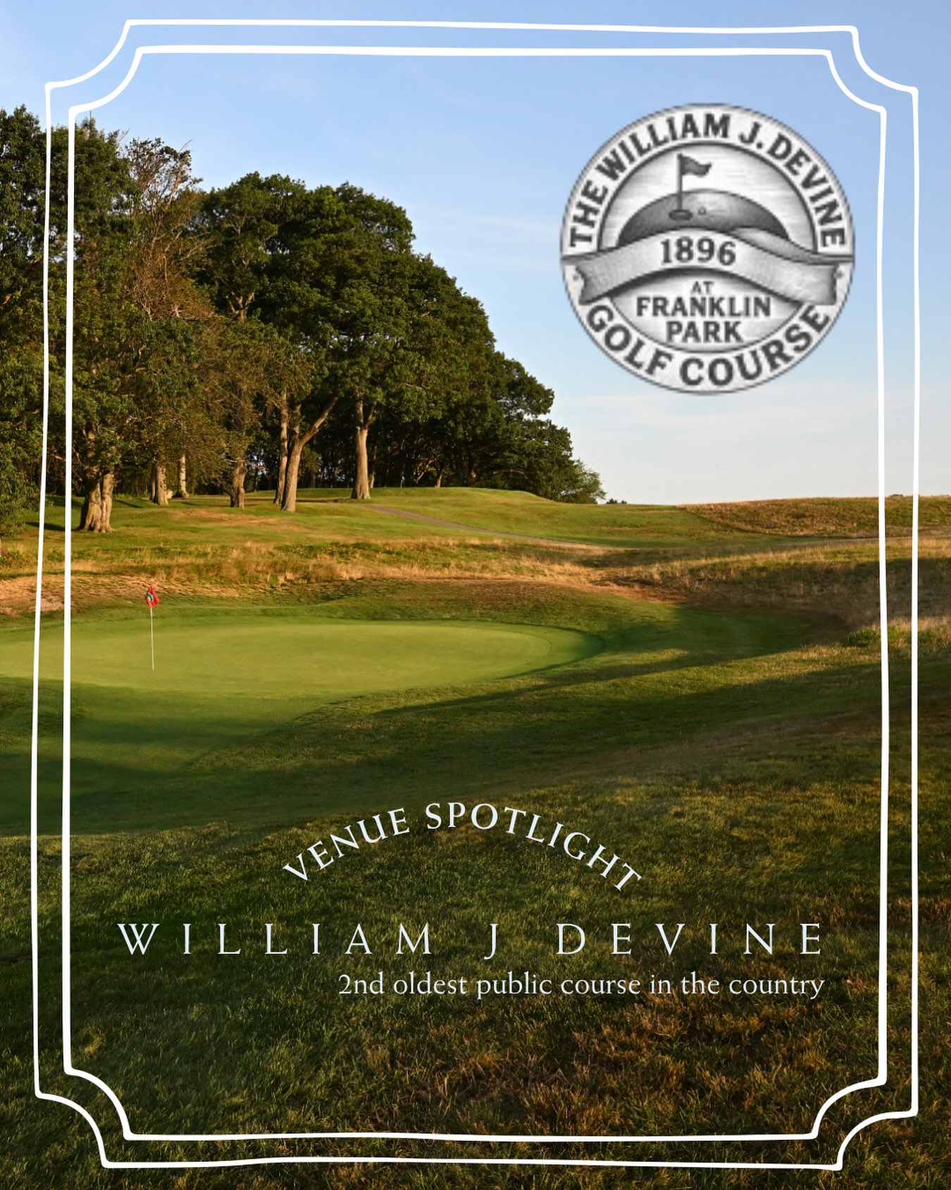The3PointFoundation invites you to The William J. Devine Golf Course at Franklin Park in Boston for the annual Golf Outing! As the second-oldest public golf course in the United States, it was established on October 26, 1896, and continues to celebrate the rich history of golf in Boston while providing a beautiful and challenging course for players of all levels.Join us on Monday, September 21, 2026 for a day of golf, community, and giving back. Your support helps 3Point provide education, mentorship, college access, and leadership opportunities for young people.Check out our Zeffy link in bio for more information. Save the date and join us on the course! 🏌️⛳#3PointFoundation #3PointGolfClassic #BostonGolf #FranklinPark