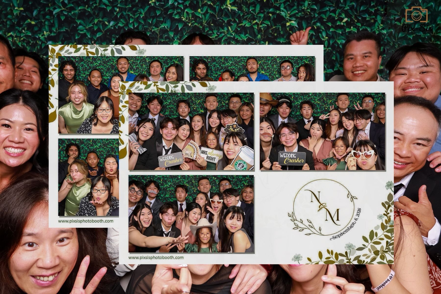 Good vibes, big smiles and wedding memories from Maggie & Nathan’s Wedding. 📸🤍
.
#weddingphotobooth #winnipegweddings #winnipegwedding #photobooth